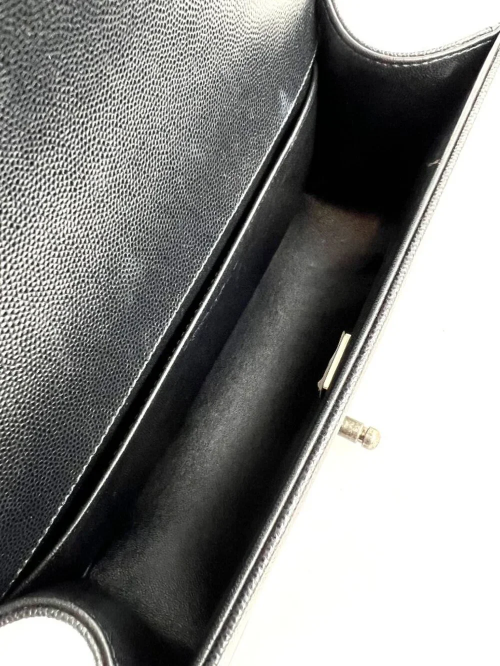 Chanel Caviar Quilted Medium Black Boy Flap Shoulder Bag